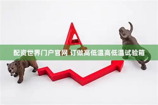 配资世界门户官网 订做高低温高低温试验箱